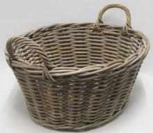 Rattan Oval Washing Basket